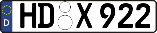 HD-X922