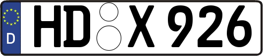 HD-X926