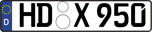 HD-X950