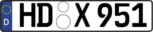 HD-X951