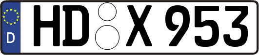 HD-X953