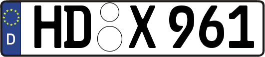 HD-X961
