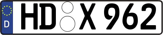 HD-X962