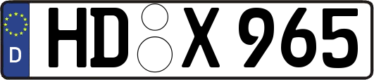 HD-X965