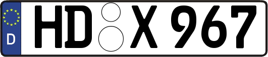 HD-X967