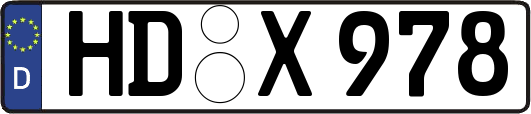HD-X978