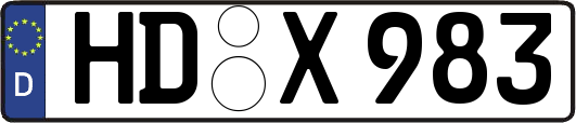 HD-X983