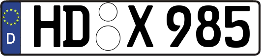 HD-X985