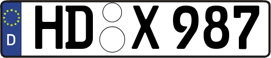 HD-X987