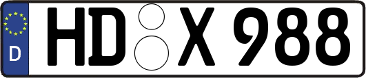HD-X988