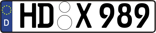 HD-X989