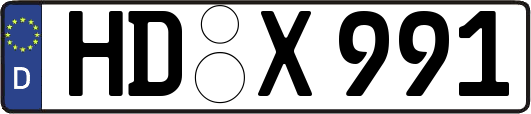 HD-X991