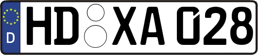 HD-XA028