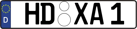 HD-XA1