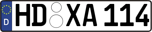 HD-XA114