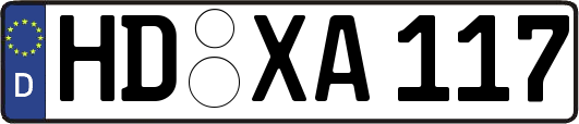 HD-XA117