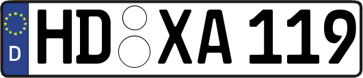 HD-XA119