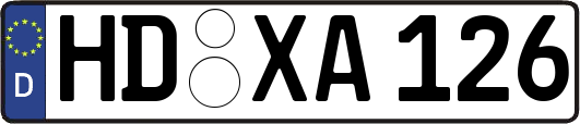 HD-XA126