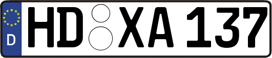 HD-XA137