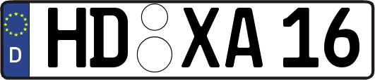 HD-XA16