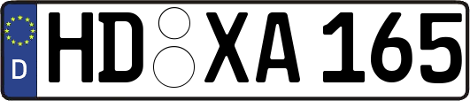 HD-XA165