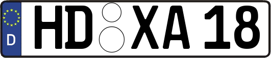 HD-XA18