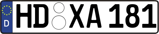 HD-XA181