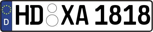 HD-XA1818