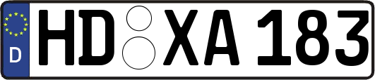 HD-XA183