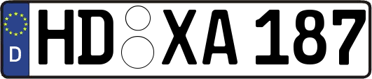 HD-XA187