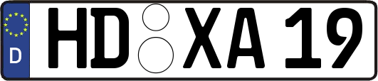 HD-XA19