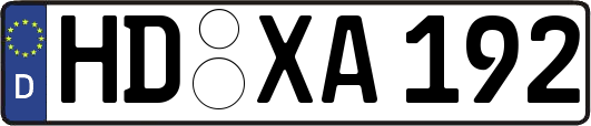HD-XA192