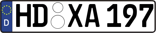 HD-XA197