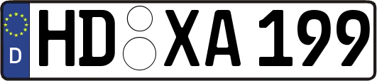 HD-XA199