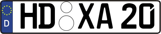 HD-XA20