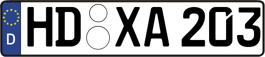 HD-XA203