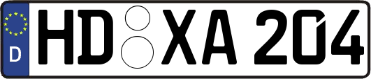 HD-XA204