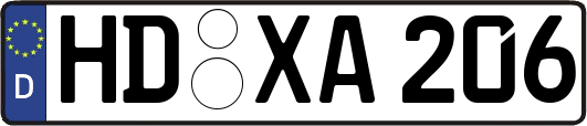 HD-XA206