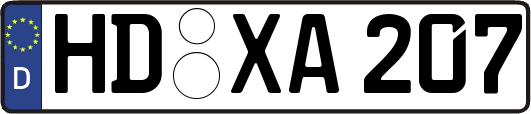 HD-XA207