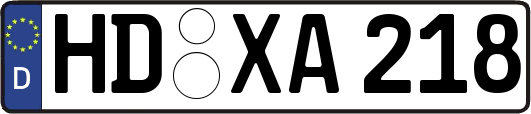 HD-XA218