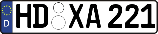 HD-XA221