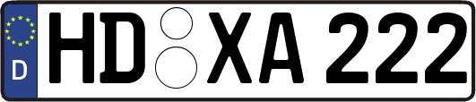 HD-XA222