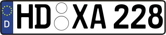 HD-XA228