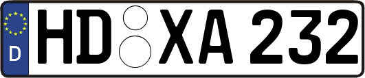 HD-XA232