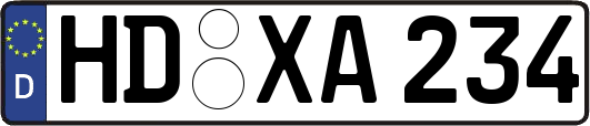 HD-XA234