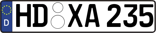 HD-XA235