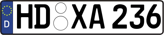 HD-XA236
