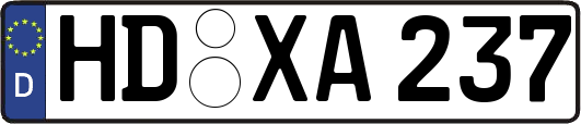 HD-XA237