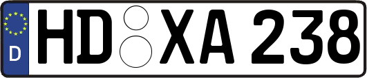 HD-XA238