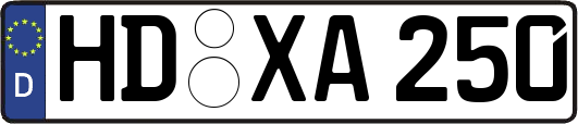 HD-XA250